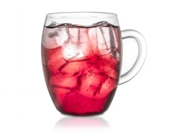 Teeglas All in One | mit Glasfilter & Glasdeckel | 400 ml